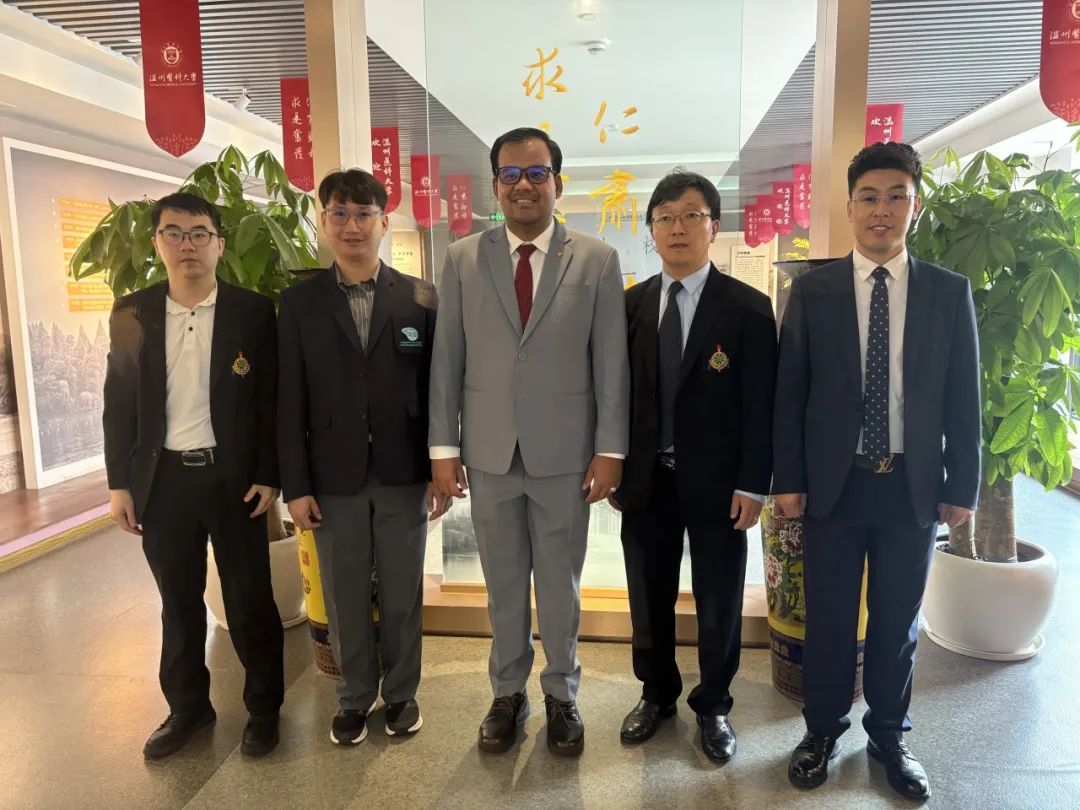 格乐大学代表团访问温州医科大学，深化中泰医学教育合作